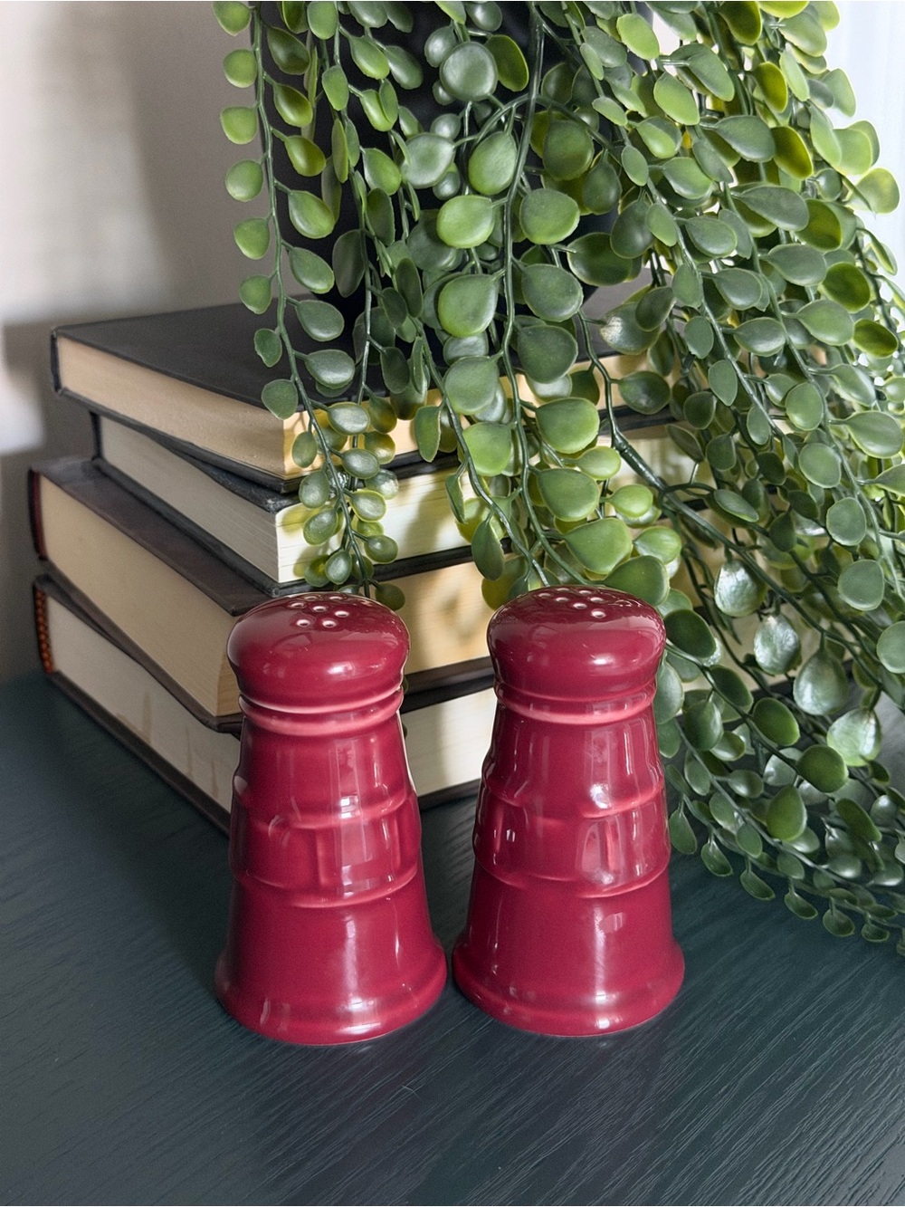 Longaberger Salt and Pepper Shakers (Paprika Pottery)